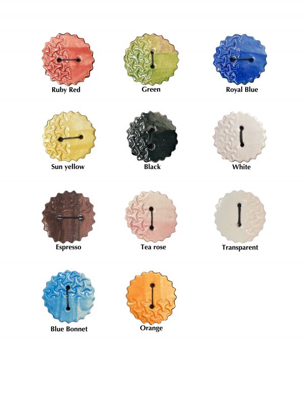 Glaze colours