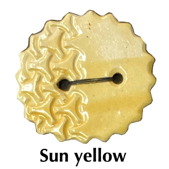 Sun yellow glaze